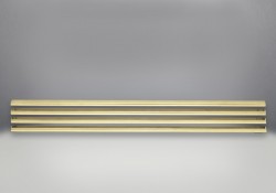 Louvers - Antique Brass Finish