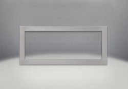 Flush Frame with Safety Screen, Stainless Steel