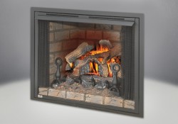 Zero Clearance Firebox with Fireplace Screen Available in 36