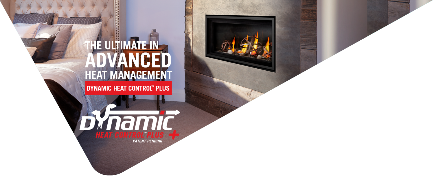 Dynamic Heat Control Plus Napoleon Fireplaces