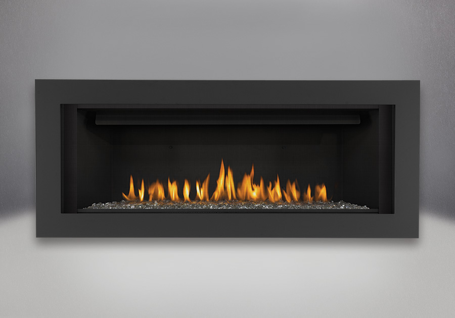 The Napoleon Linear 45 Gas Fireplace with its modern look is specifically designed to provide a sophisticated fireplace perfect for any project